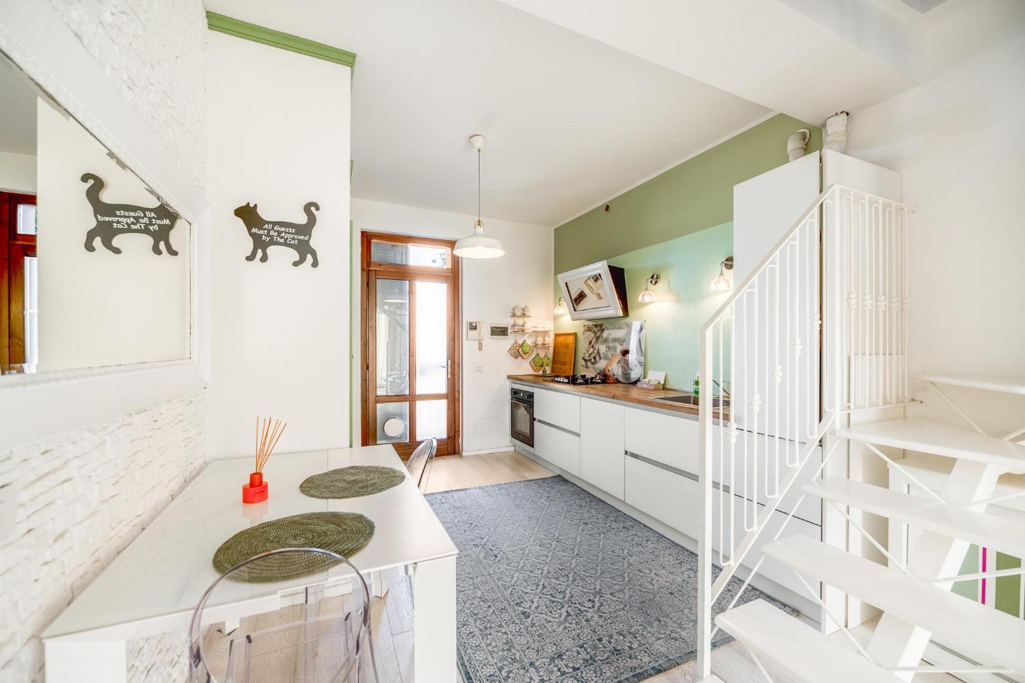 Bright Loft - Free Private Parking Leilighet Milano Eksteriør bilde