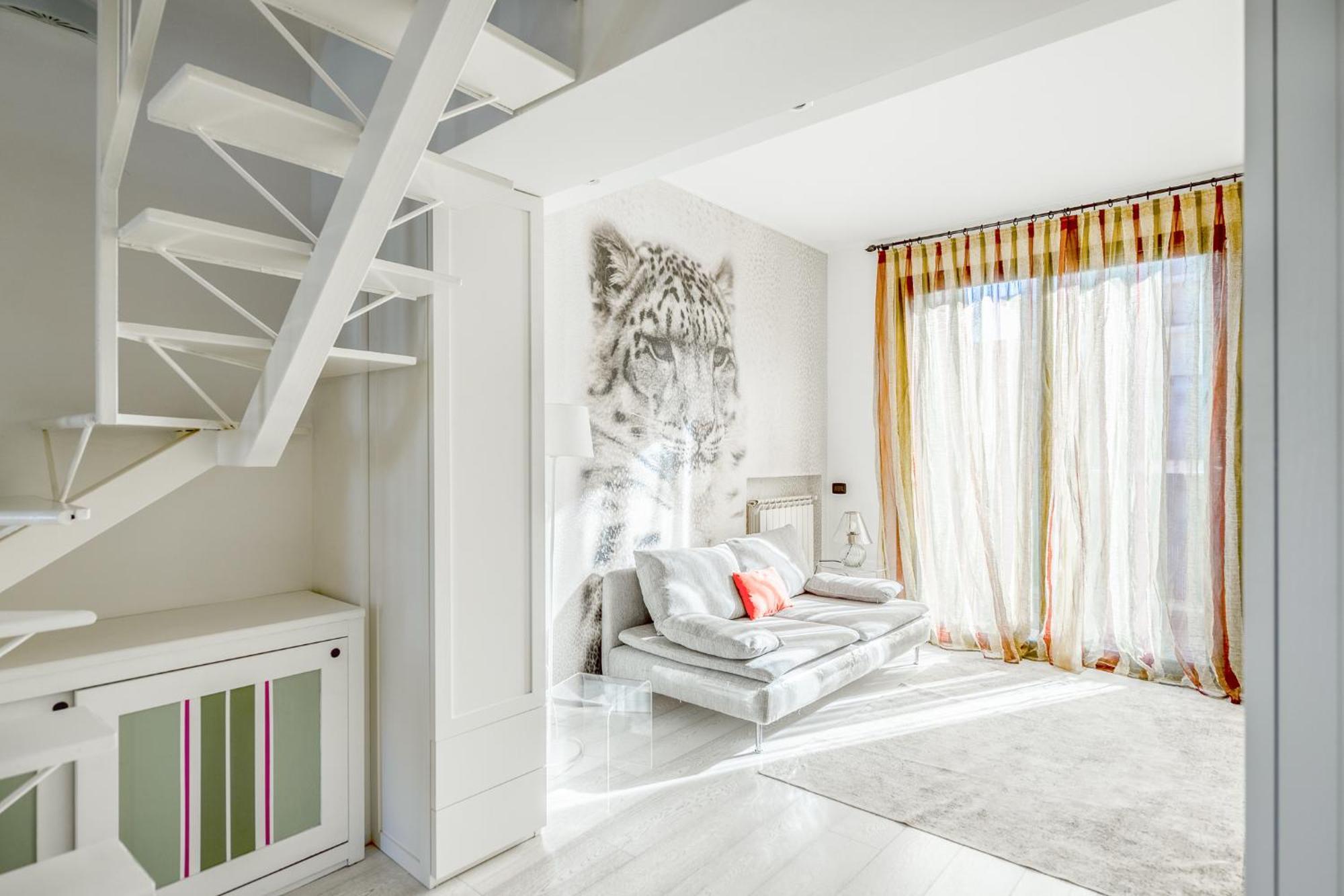 Bright Loft - Free Private Parking Leilighet Milano Eksteriør bilde